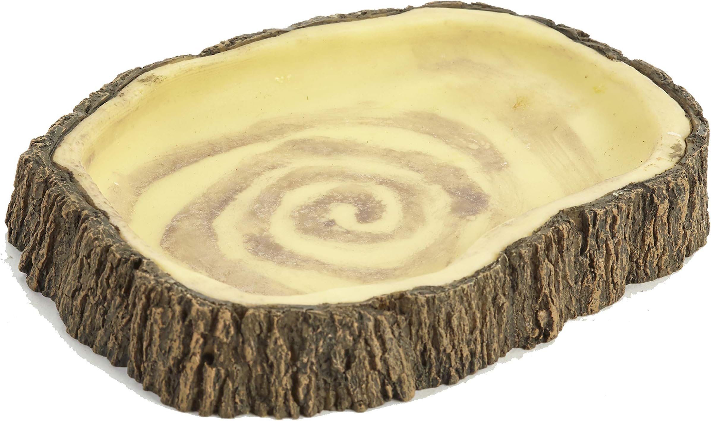 Pet Ting Reptile Food and Water Bowl Feeding Pot Gecko Bearded Dragon Dish, 19.5 cm