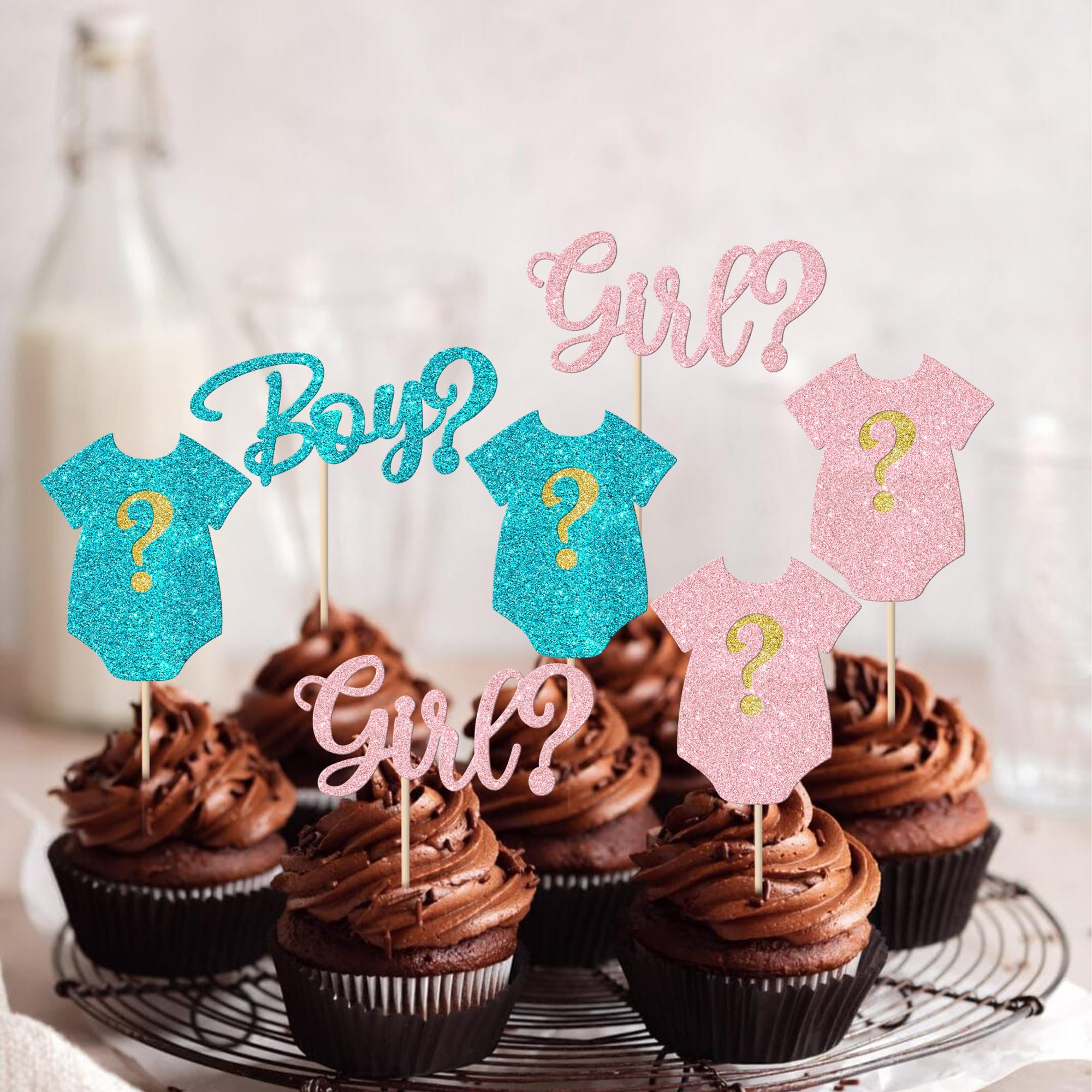 Rsstarxi - Paquete De 24 Adornos Para Cupcakes De Bebé Con