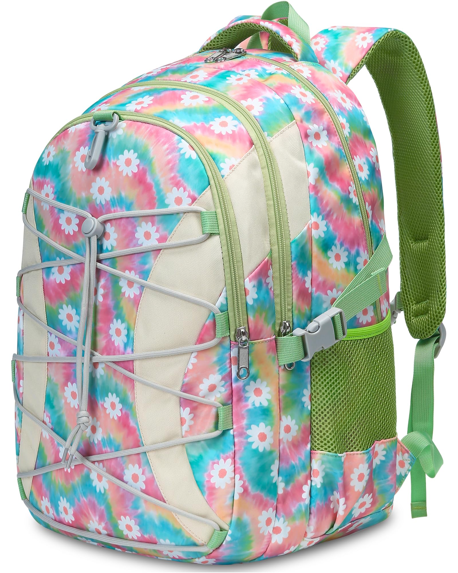BLUEFAIRY Middle High School Backpack for Teen Boys Girls Large College Bookbag with Laptop Sleeve Back to School