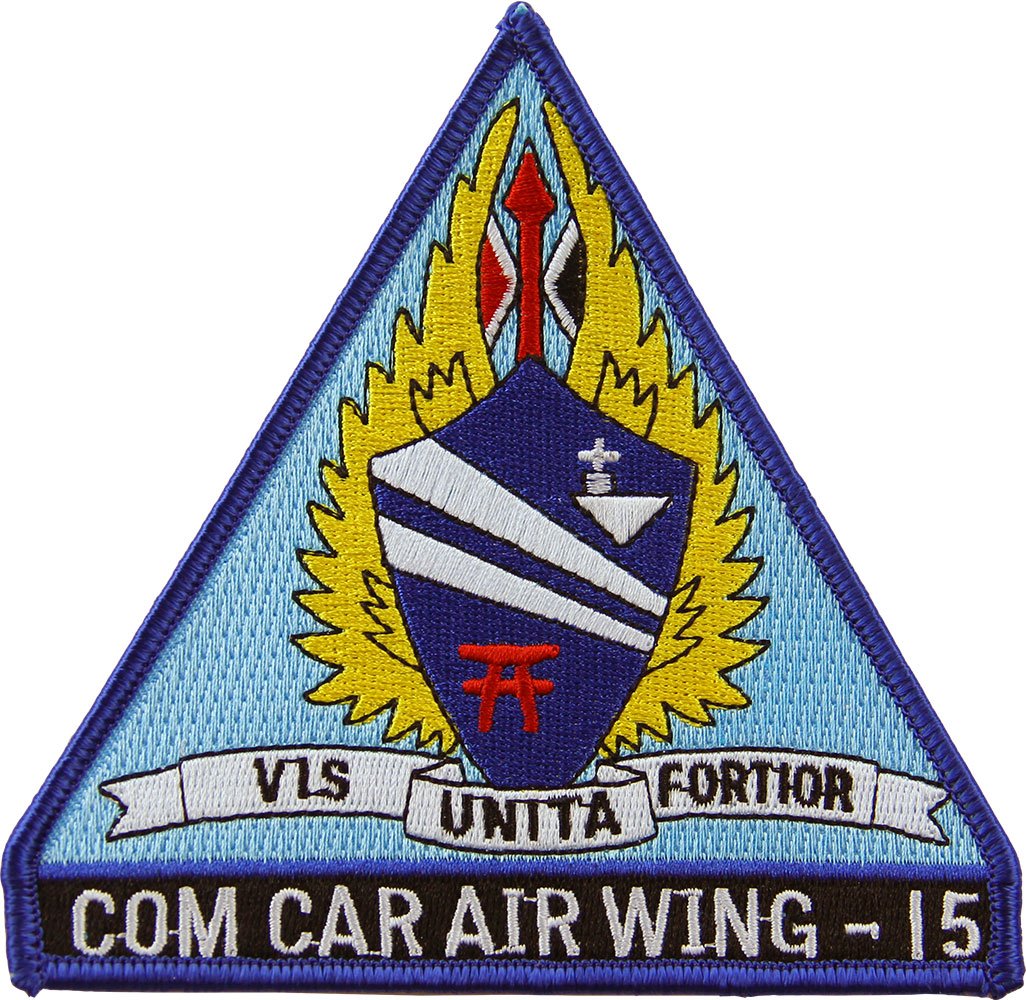 Carrier Air Wing CVW-15 Patch Full Color