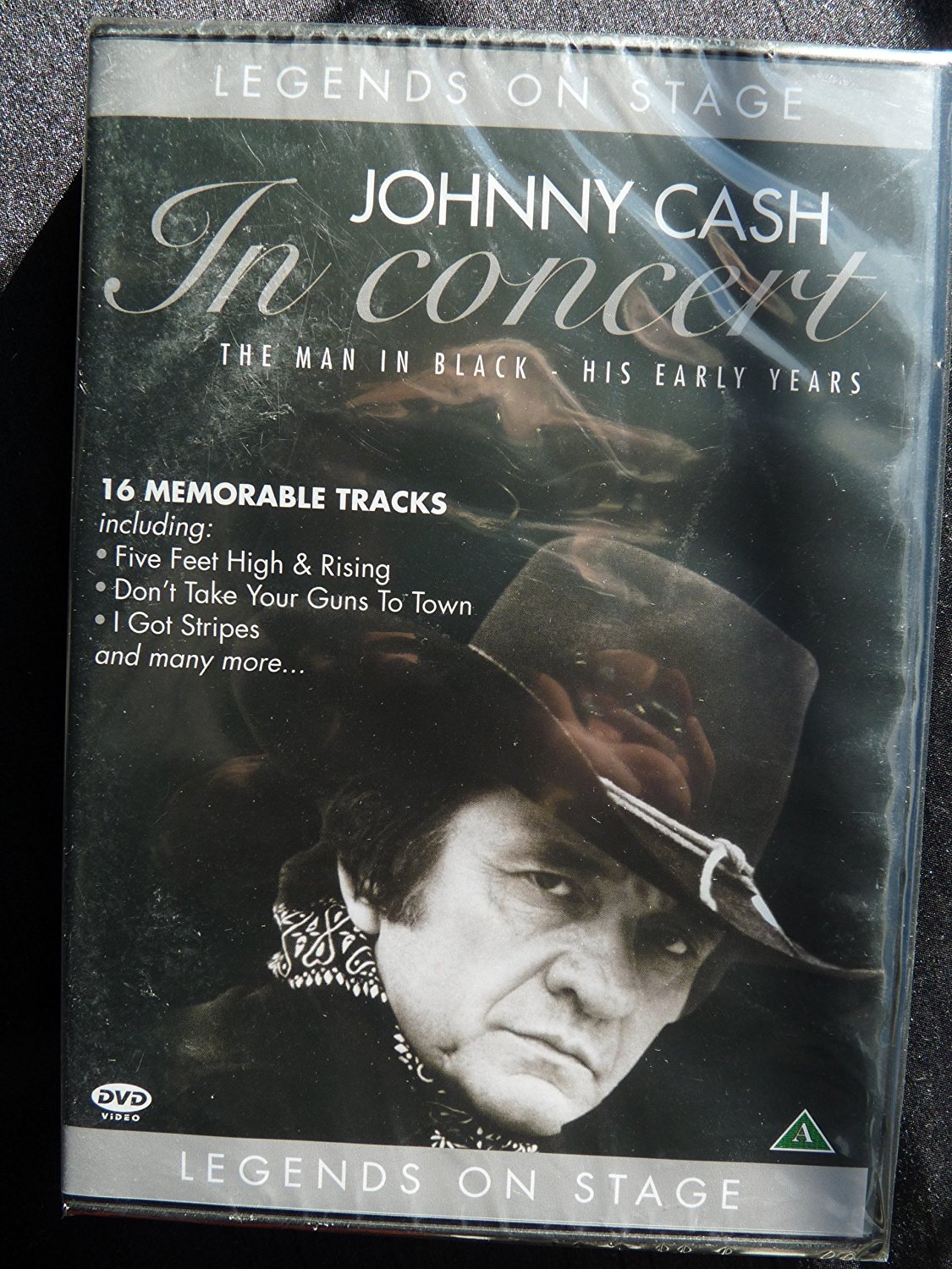 JOHNNY CASH In Concert DVD Video