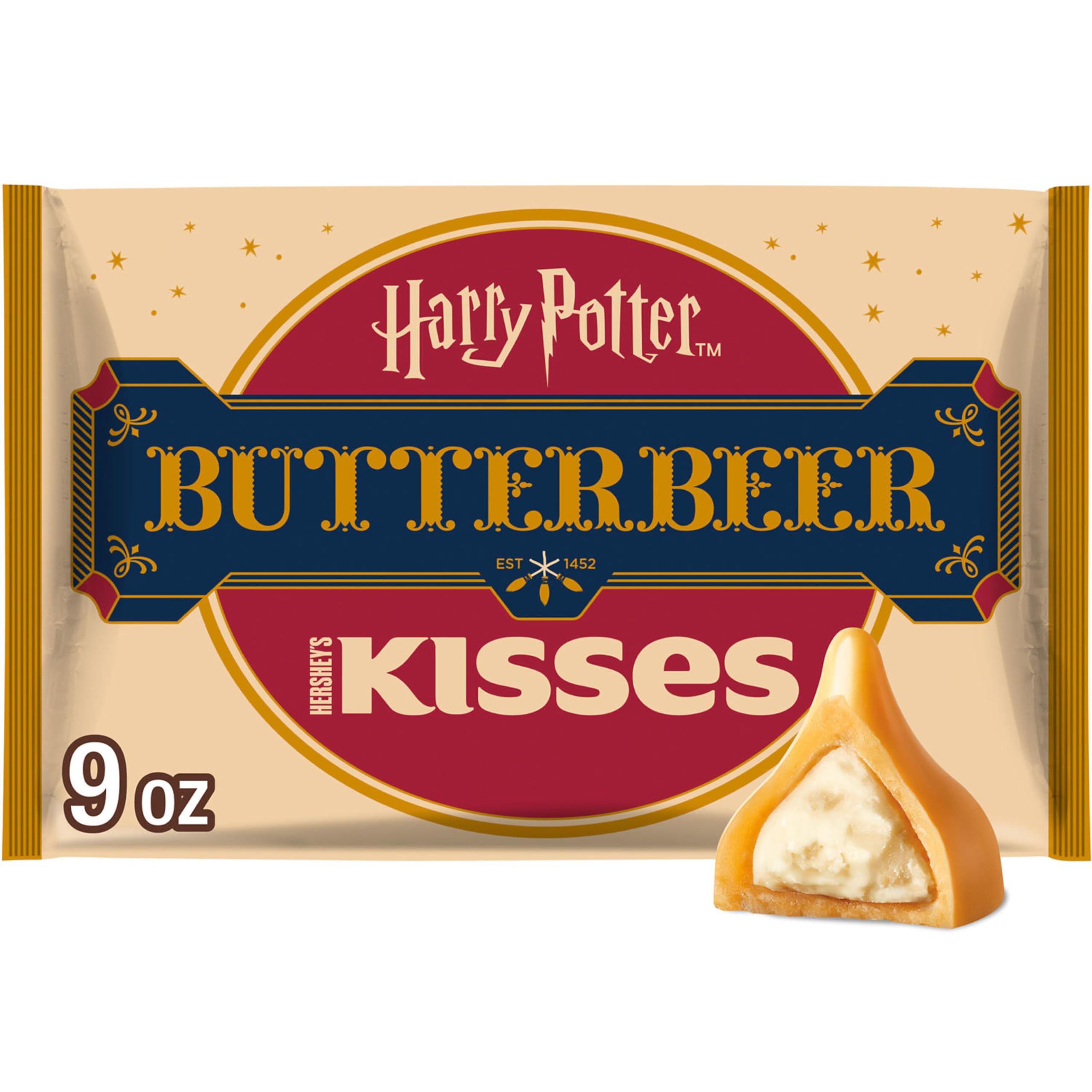 Kisses Harry Potter Butterbeer Flavored Easter Candy 9oz - 1 bag