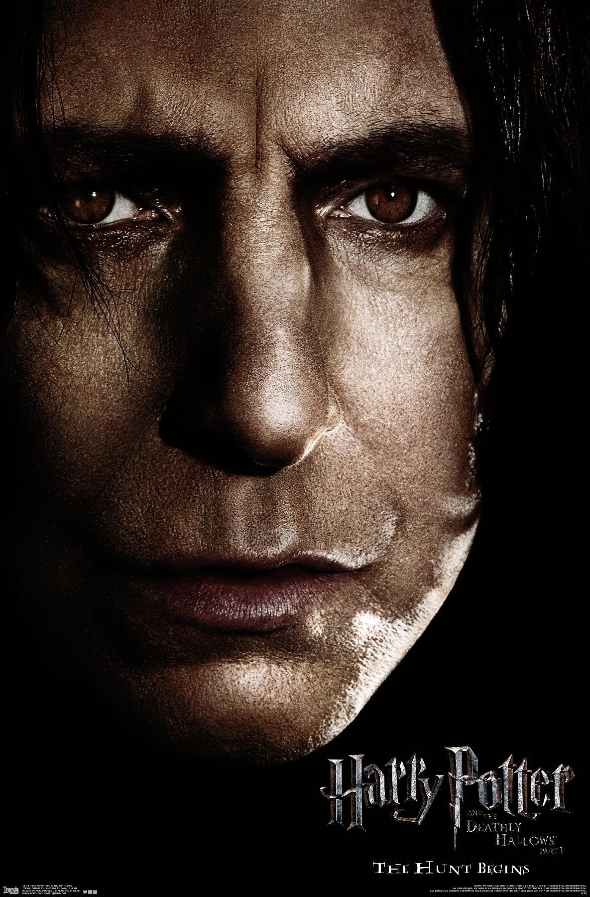 Trends International Harry Potter and the Deathly Hallows: Part 1 - Snape One Sheet Wall Poster, 22.375" x 34", Premium Unframed Version