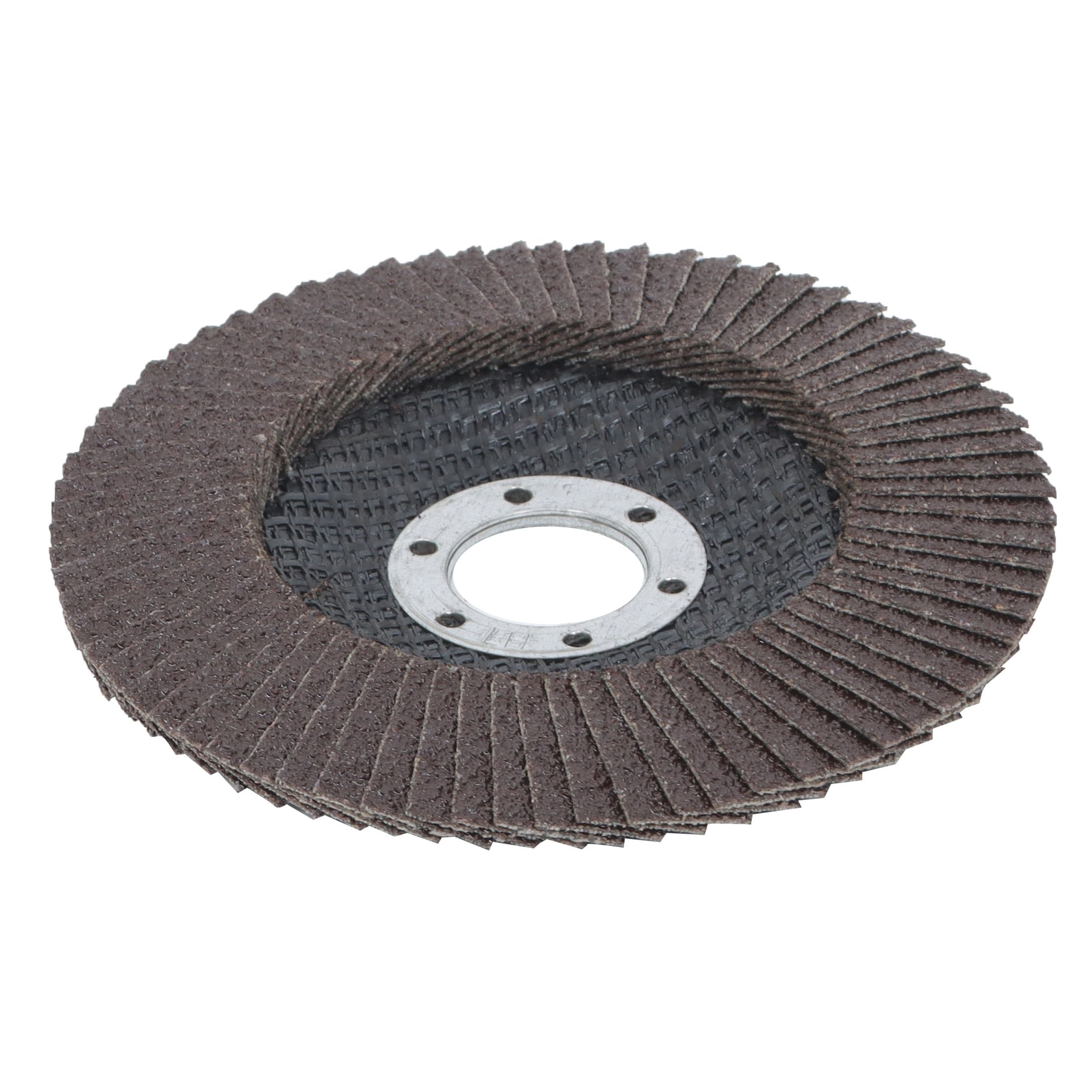 Thomletha 10 Pack 60 Grit Flap Discs 4.5 Inch x 7/8 Inch Arbor Premium Aluminum Oxide Grinding Wheels for Metal, Steel, and Welds