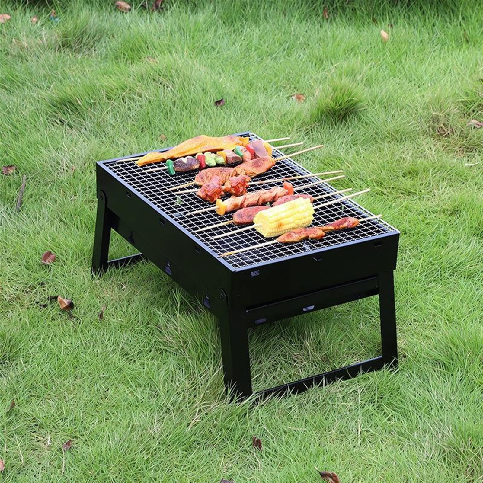 Grill Grill Grill Ogrodowy Węglowy Grill Patio Party Gotowanie Składane Piece Piknikowe Piec Grzewczy