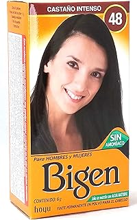 Bigen Permanent Powder Hair Colour - No 48 Dark Chestnut