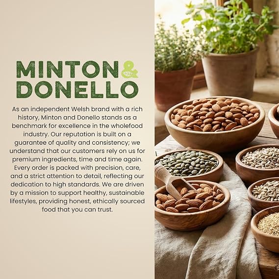 Minton & Donello Coarse Natural Sea Salt 750g – Unrefined Salt with Clean Mineral Taste, Great for Cooking, Finishing Dishes, Rubbing Meats, Baking & Enhancing Everyday Meals