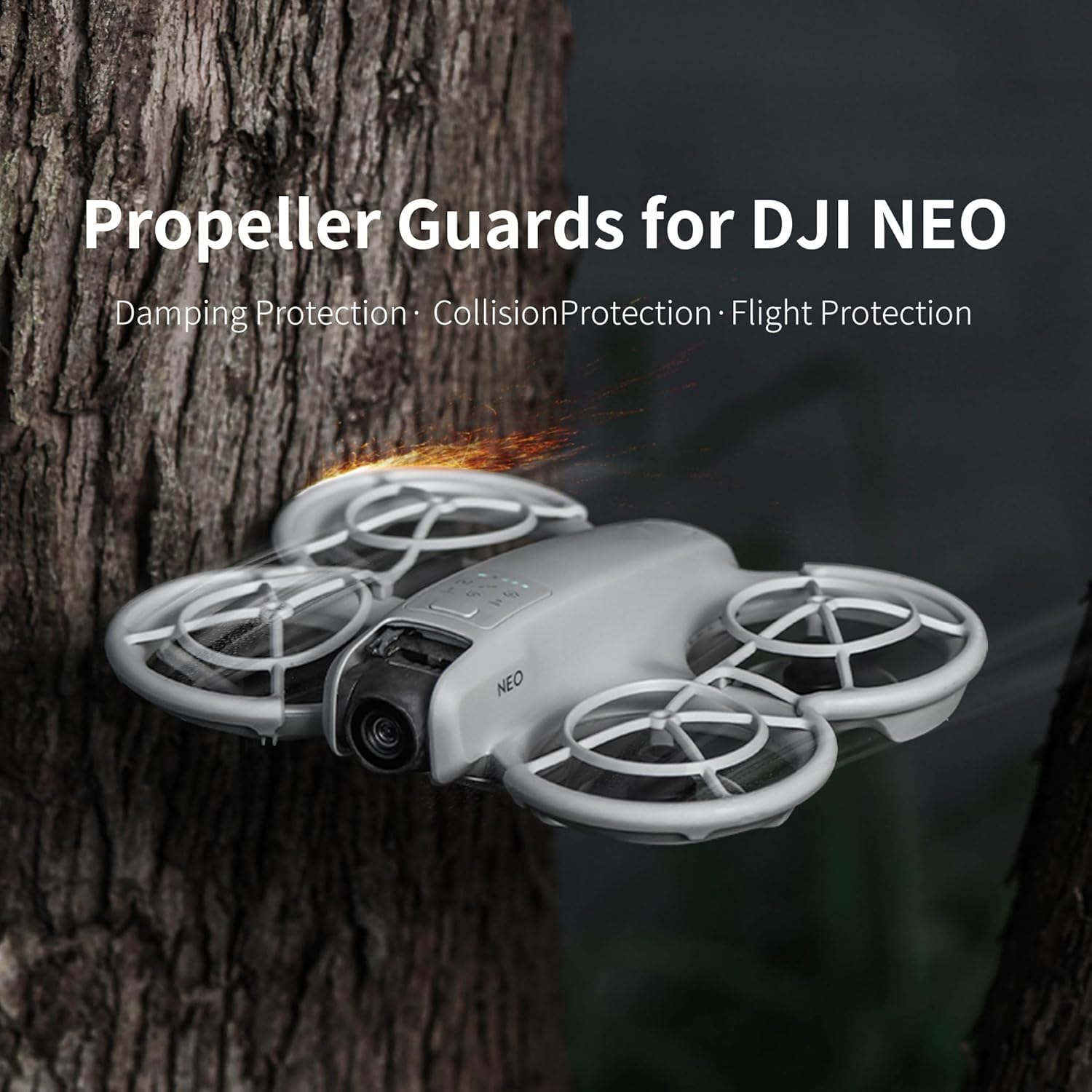 Propeller Guard Protector for DJI NEO, Prop Bumper Cover Drone Anti-Collision Scratch-proof Protection