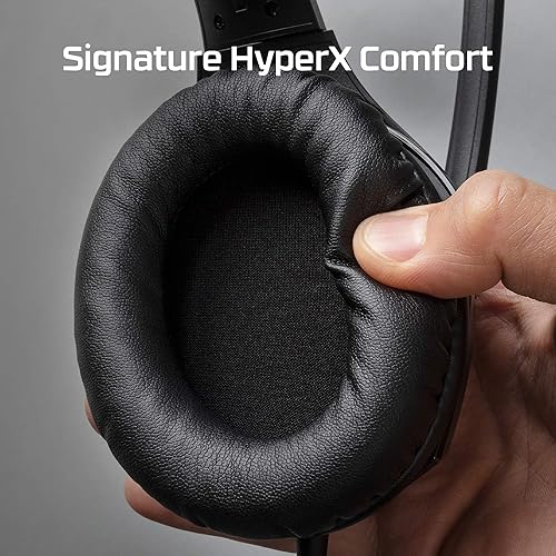 Miniatura 4 de HyperX Cloud Stinger S - Auriculares para juegos, para PC, sonido envolvente virtual 7.1, ligeros, espuma viscoelástica, cuero sintético suave,