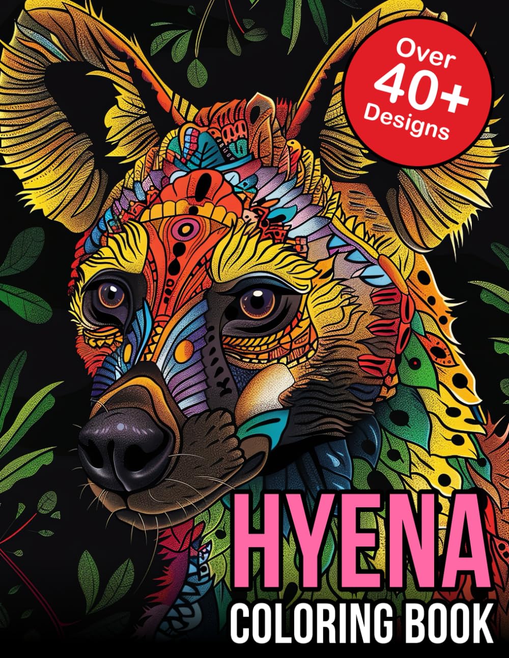 Hyena Coloring Book