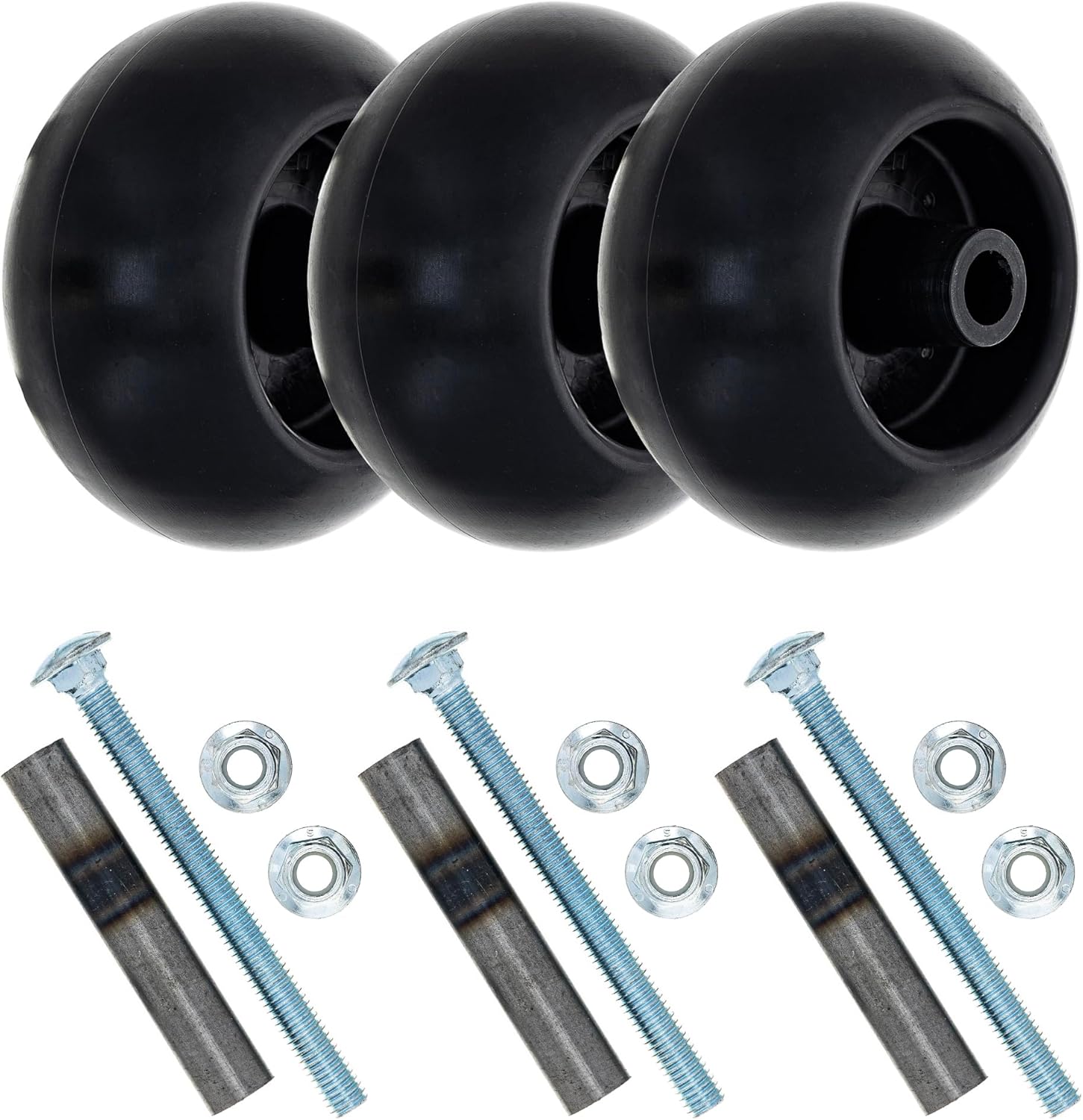 8TEN Deck Wheel Kit with Roller Bushings for Ferris IS2100Z 5105521 5105521FS 52-Inch