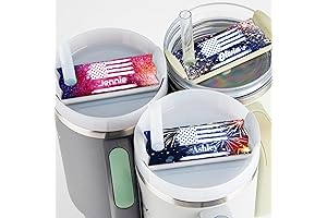 Personalized Stanley Name Plate American Flag Colorful