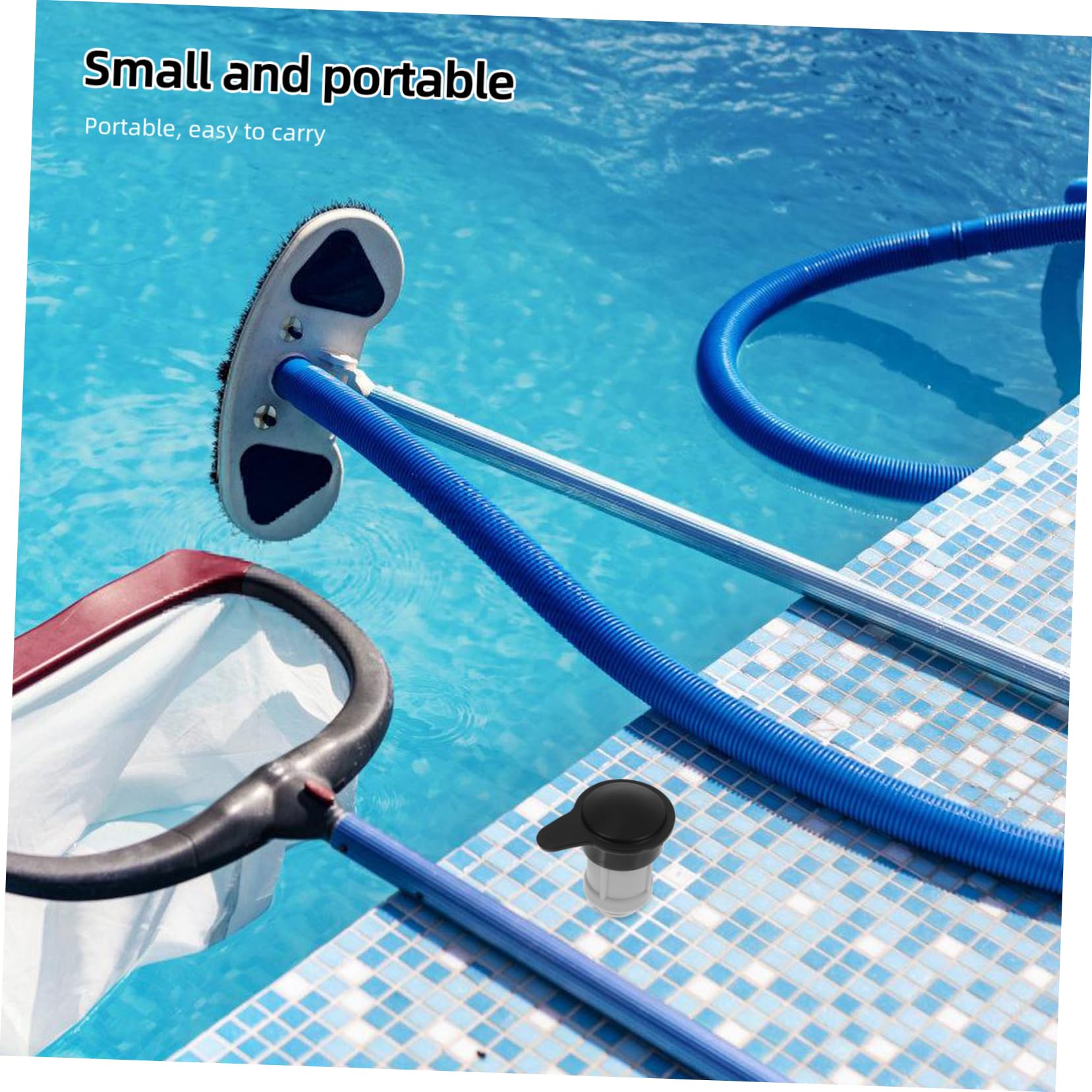 BESTonZON 2pezzi Sostituzione Adattatore Per Valvola Pompa Piscina Compatibile Valvola Iniezione Per Facile Scarico e Inflazione Della Piscina