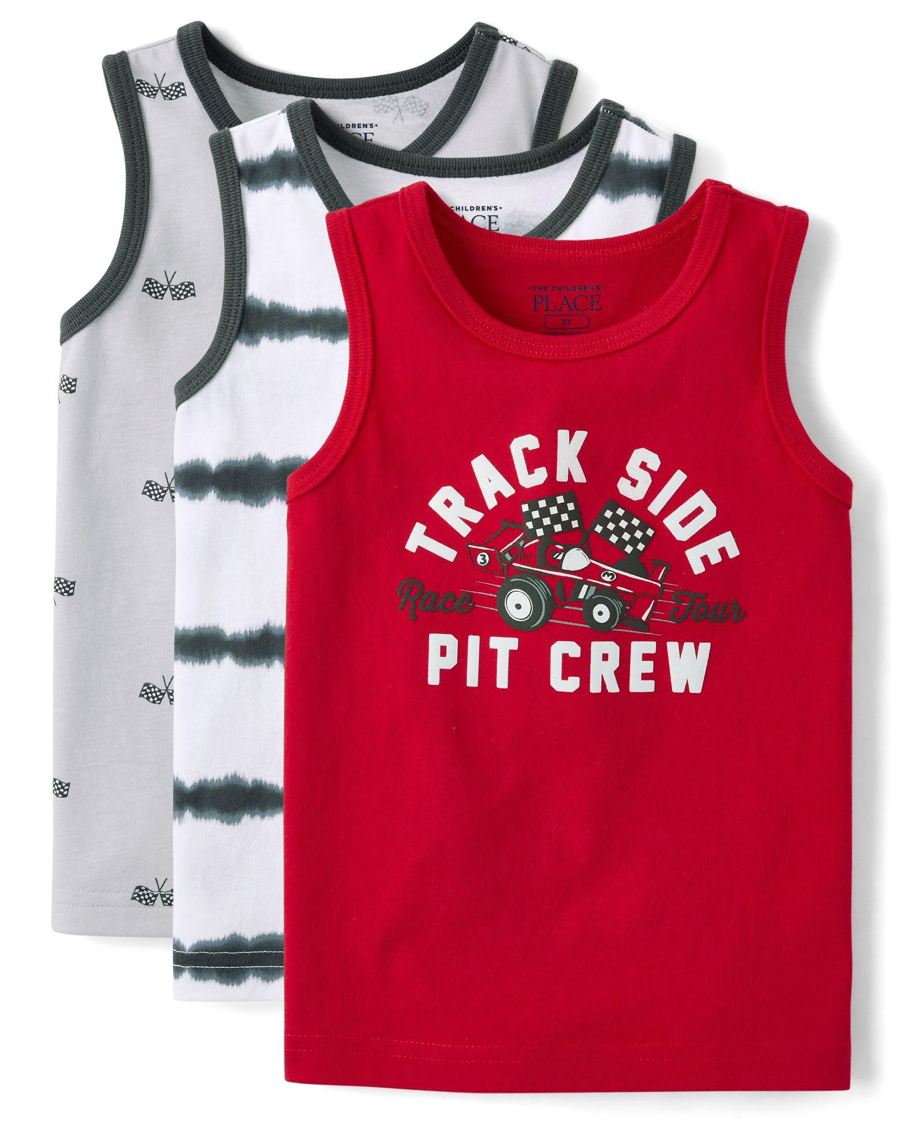 The Children's Place Boys and Toddler Assorted Sleeveless Tank Tops