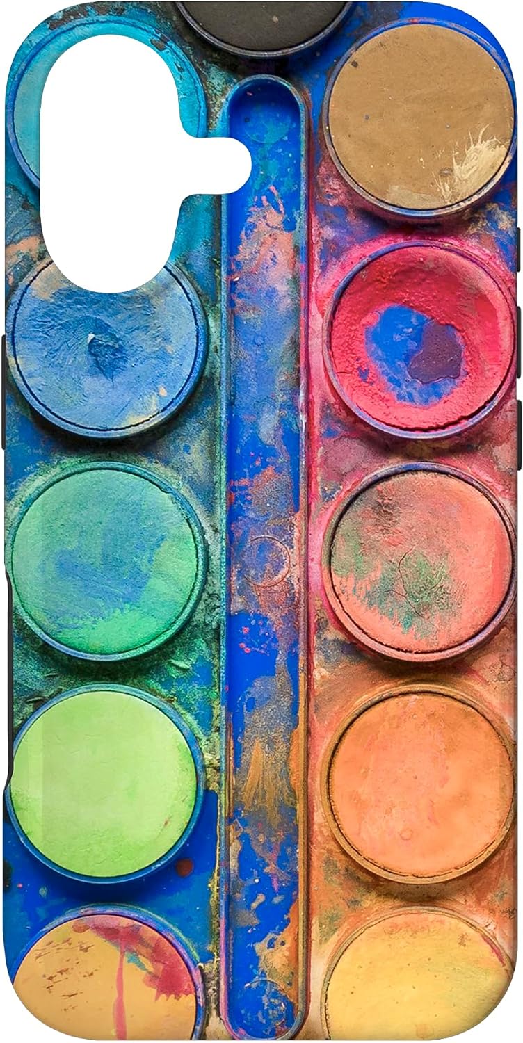 Watercolor Paint Palette Box - Funny Artist/Painter/Art Gift Case for iPhone 17