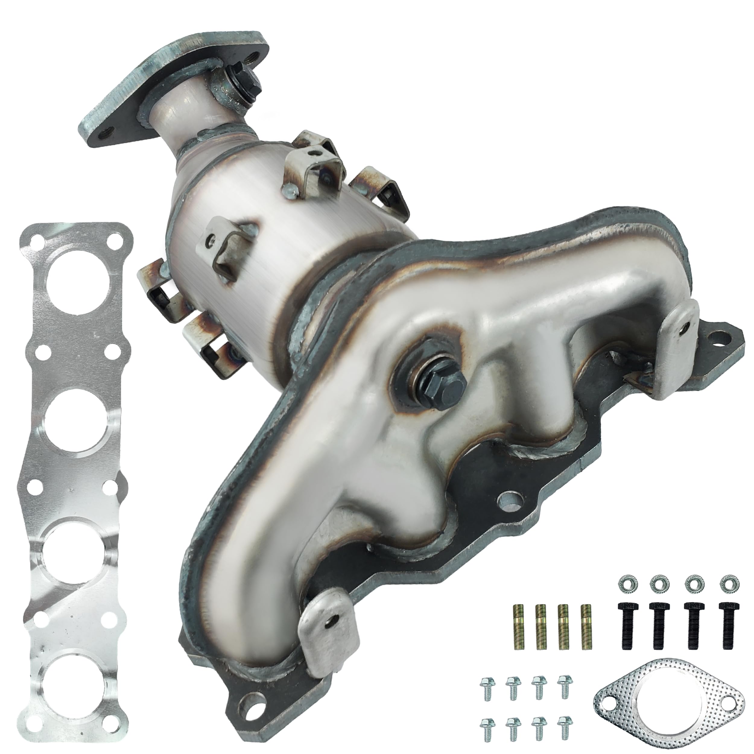 Exhaust Catalytic Converter Compatible with 2010-2015 Hyundai Tucson, 2011-2016 Kia Sportage 2.4L L4 (EPA Compliant)