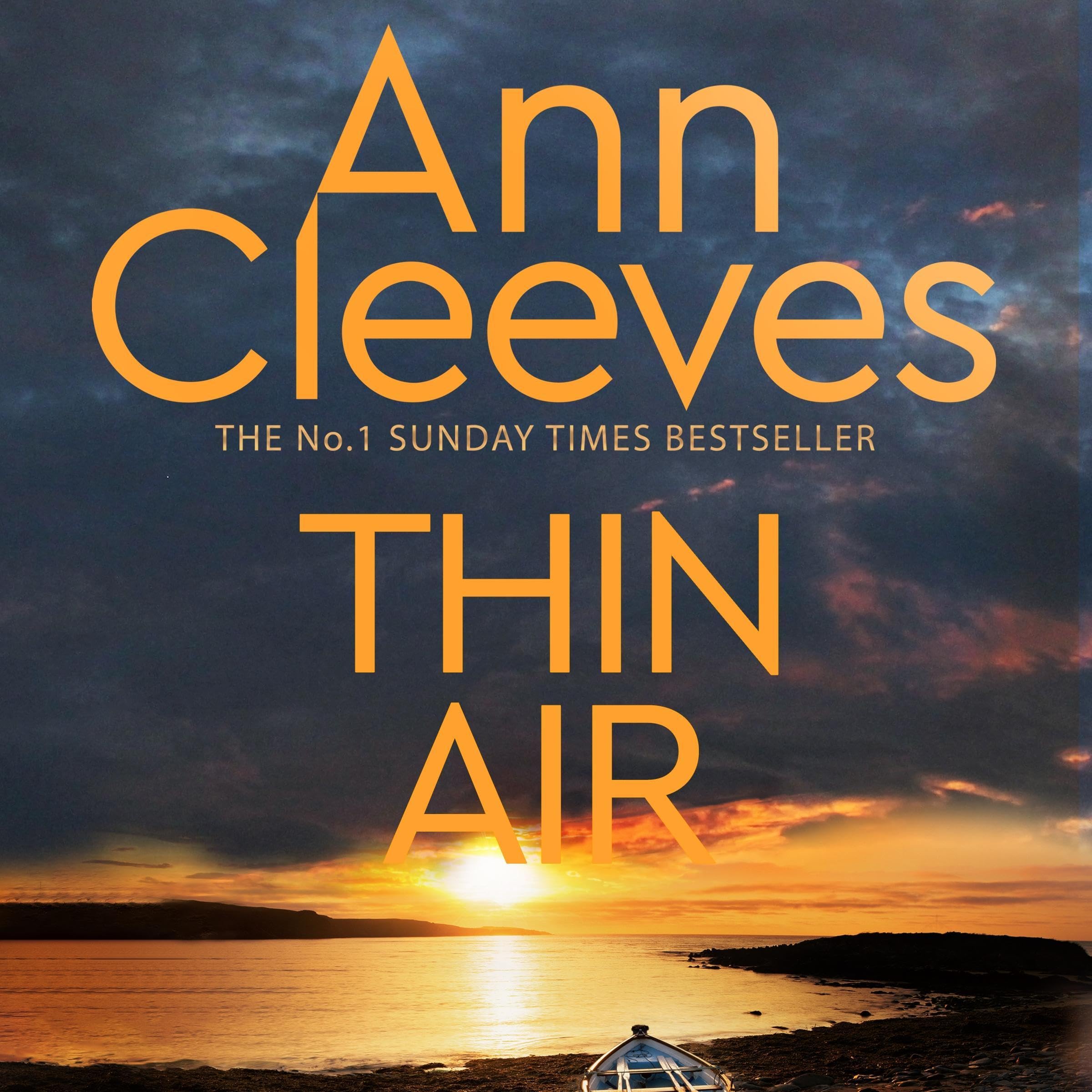 Cover art for Thin Air: The Shetland Series 6