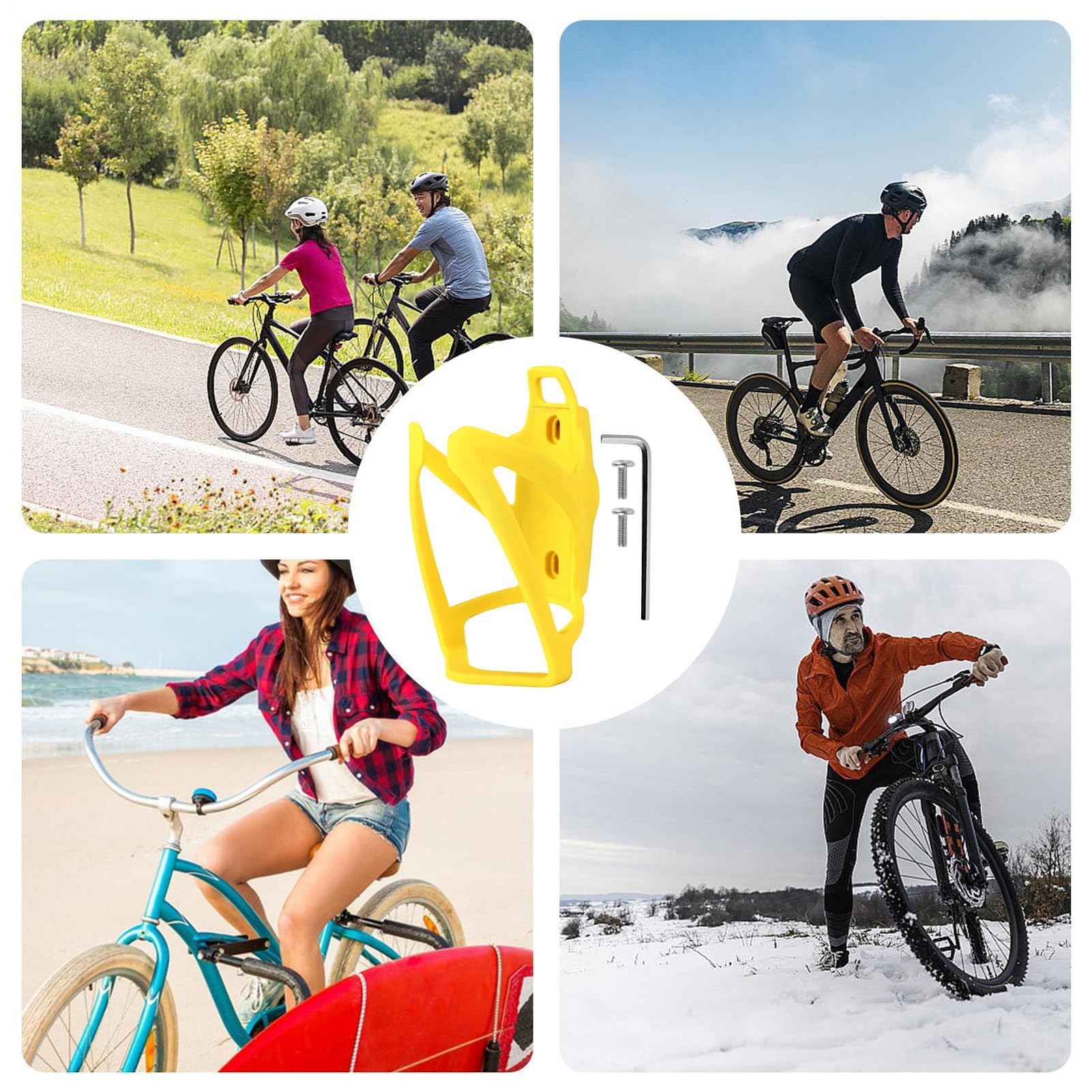 Portabotellas para Manillar de Bicicleta