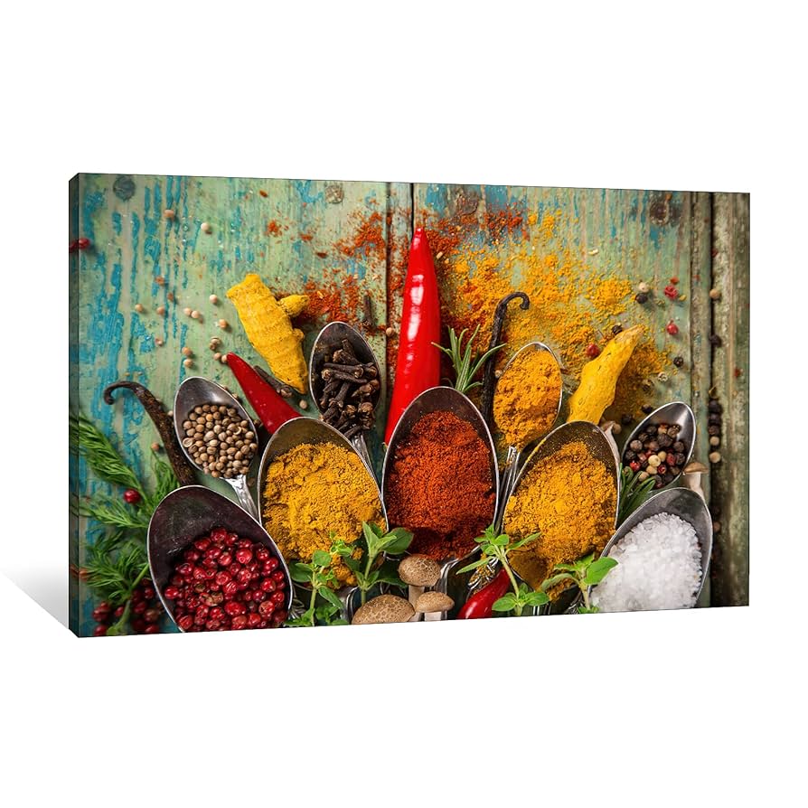 Aromatic Spices Wall Art　ビンテージ　アート Aromatic Spices Wall Art ビンテージ アート Spices Wall Art