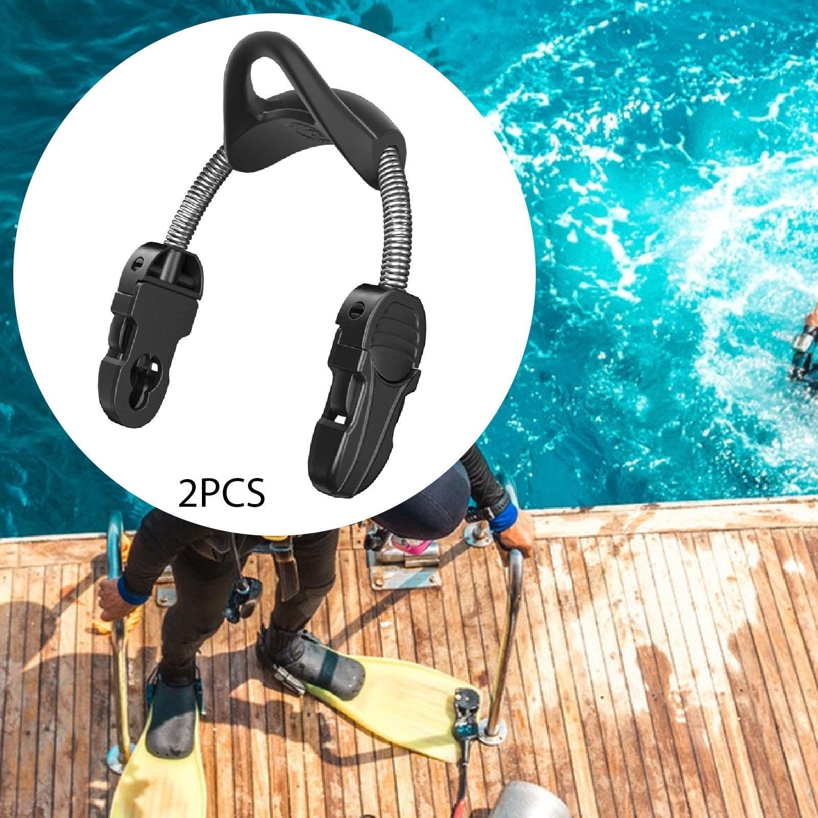 2 Piezas Correas de Aletas de Goma para Reemplazo de Flippers Hebillas de Liberación Rápida Material Flexible y Resistente Ajuste Universal para