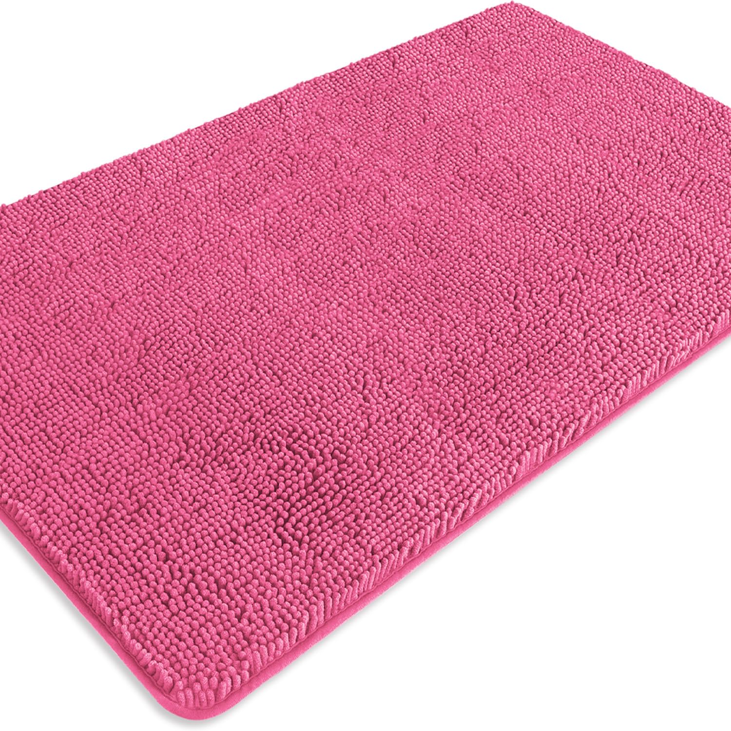 PureSwan Bathroom Rugs 30 x 50 Inch – Extra Large Bath Mat | Absorbent and Washable Thick Chenille Bath Rugs Non-Slip Runner Rug for Bathroom, Shower,