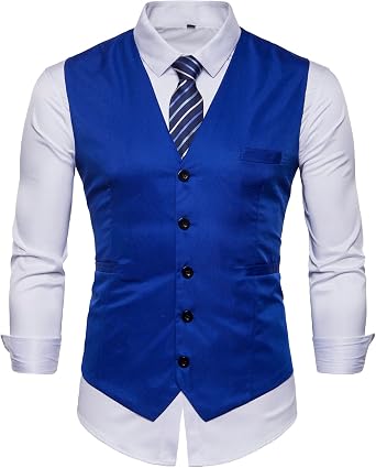 FLYF Chaleco Hombre Vestir Negro Trajes Hombre Vestir de Cuadros Ceremonia  Casual Chaquetas: Amazon.es: Ropa