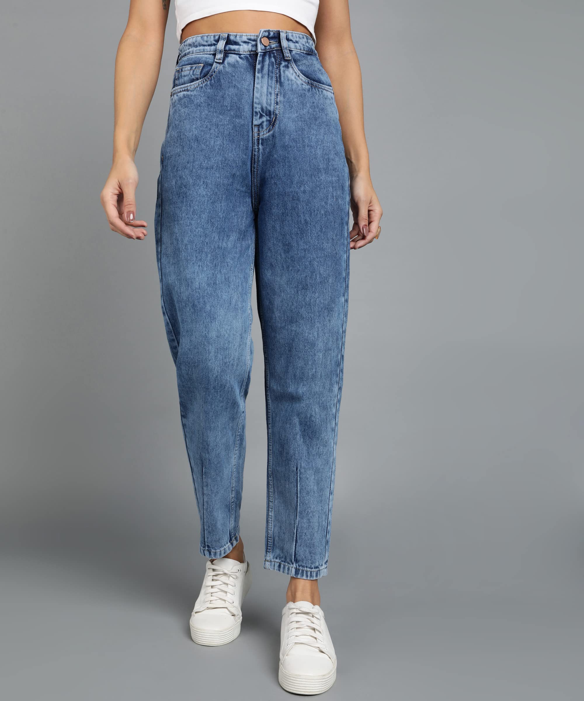 Urbano Fashion Jeans lavados Boyfriend Fit para mujer