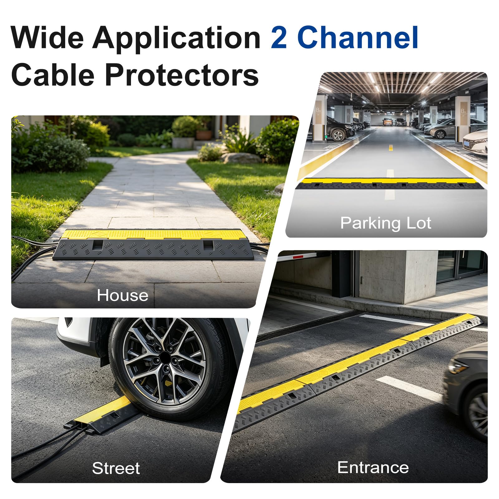 Rubber Cable Ramps - Protect Your Cables & Hoses -5