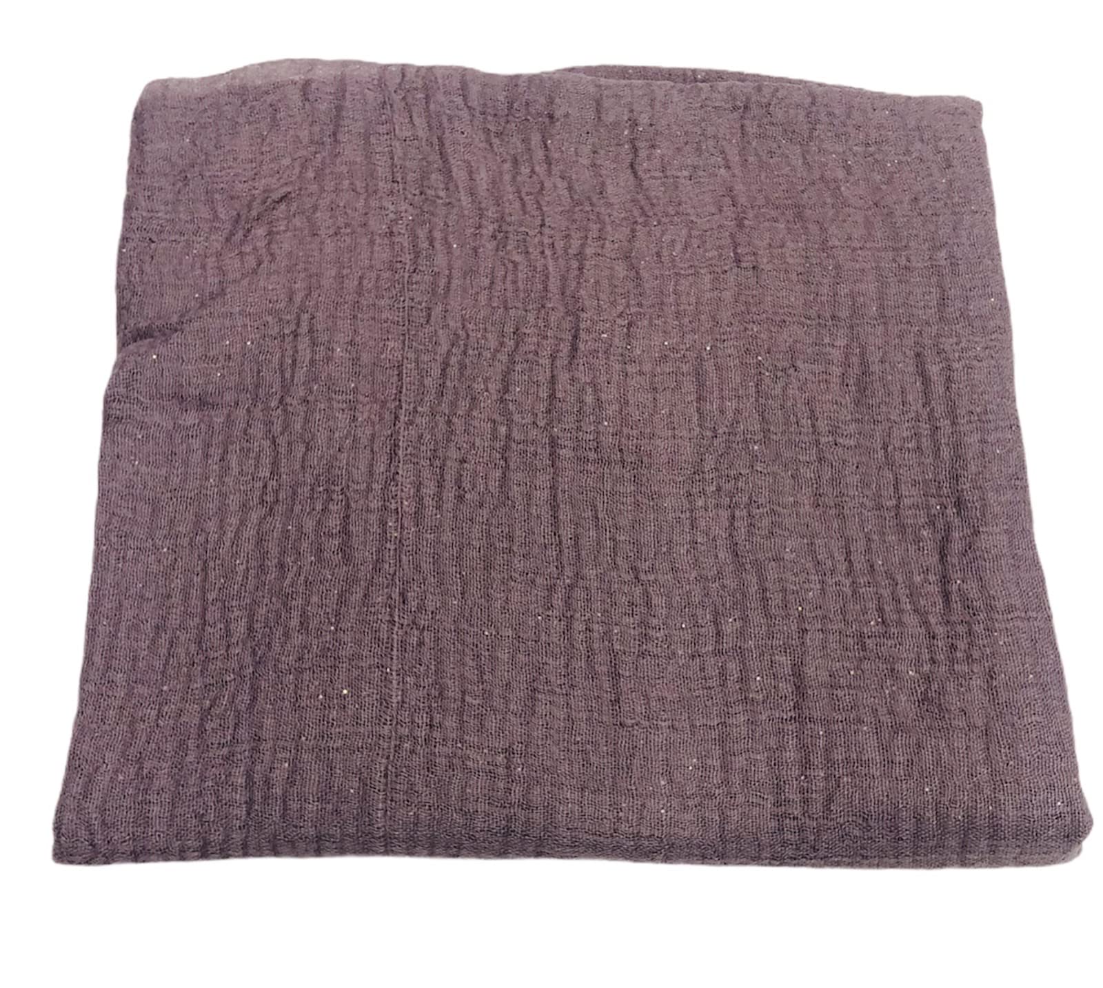 Kiran Fashion Glitter Crinkle Rubble Shiny Long Big Maxi Scarf Scarves Hijab Headwrap