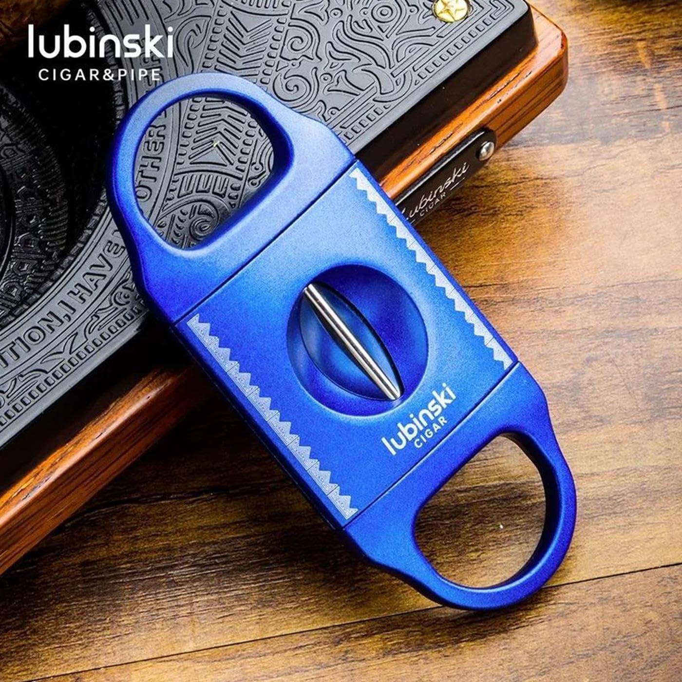 bektobacco Lubinski Metal V Puro Kesici Mavi 60 Ring