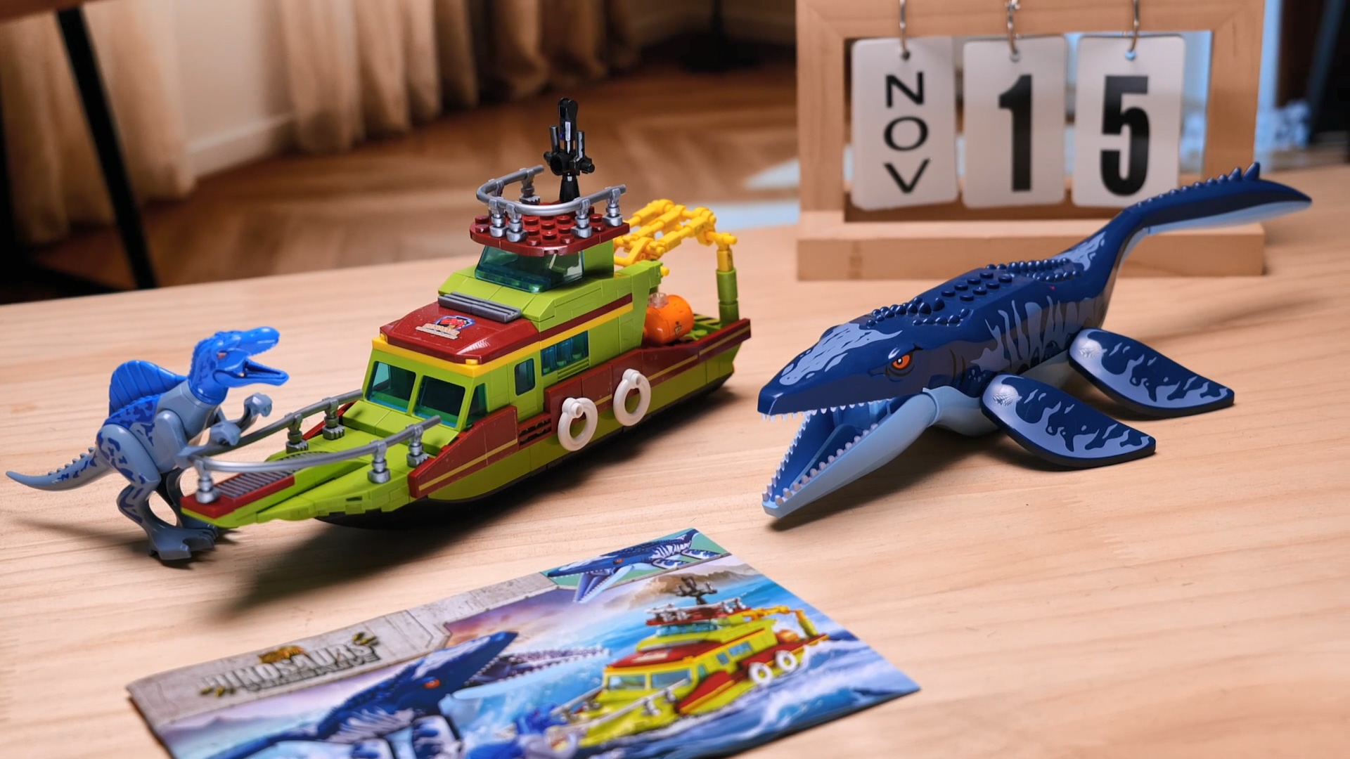 Amazon.com: GXJTYYBS Ideas 3 in 1 Sea Dinosaur Mosasaurus Building