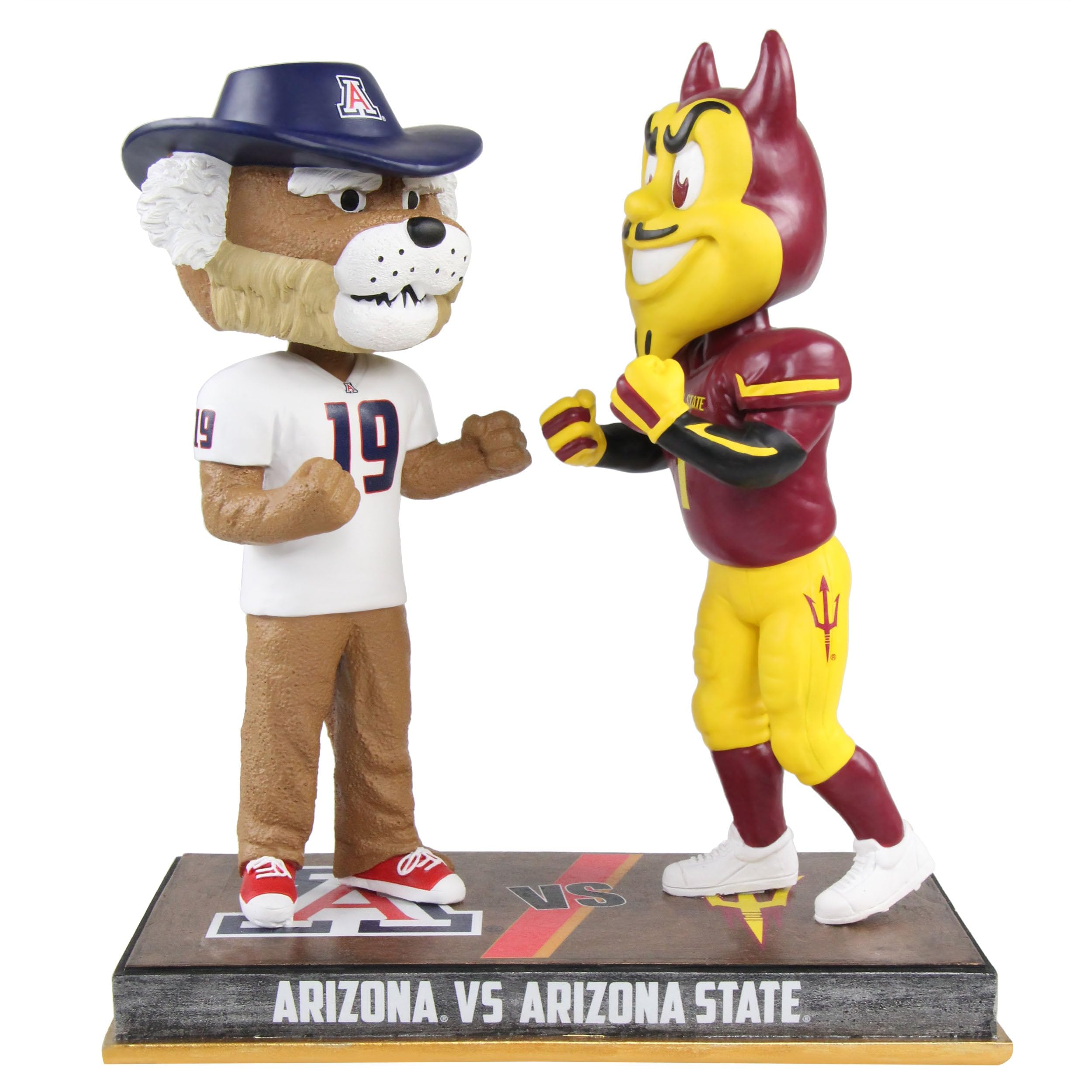 Wilbur Wildcat & Sparky the Sun Devil Arizona & Arizona State