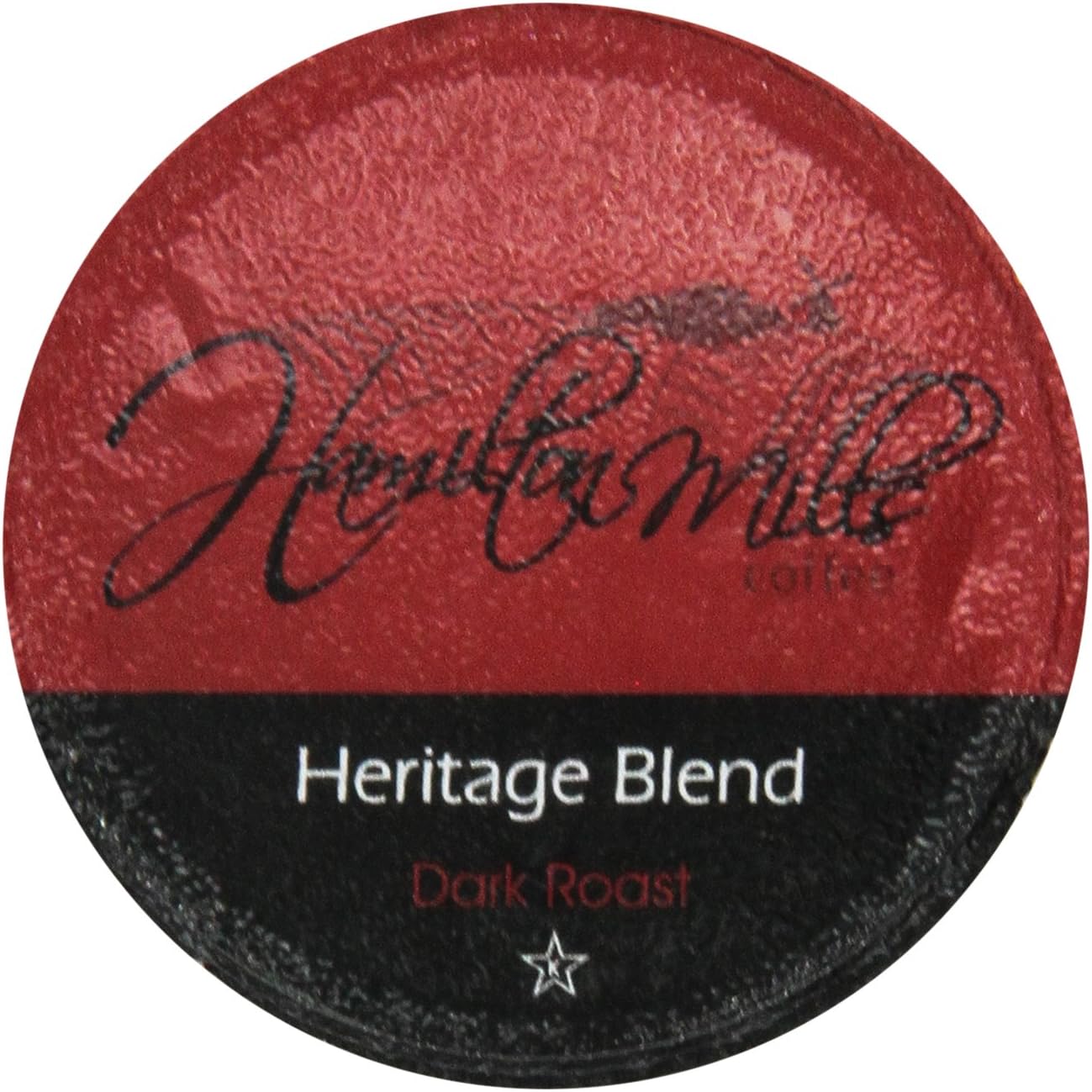 Hamilton Mills Dark Roast Coffee Pods, Compatible with Keurig K-Cup Brewers, Heritage Blend, 40 Count