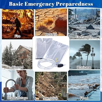 116 Gallon Aluminum Foil Emergency Water Storage
