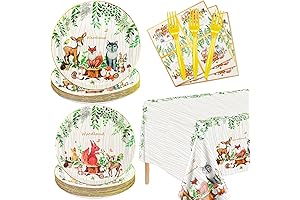 Woodland Themed Party Decorations for 20 Guests