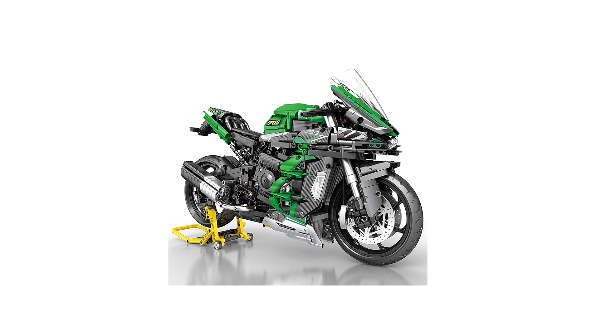 Amazon.com: SAYN Technics Motorcycle for Kawasaki H2R - 1/5