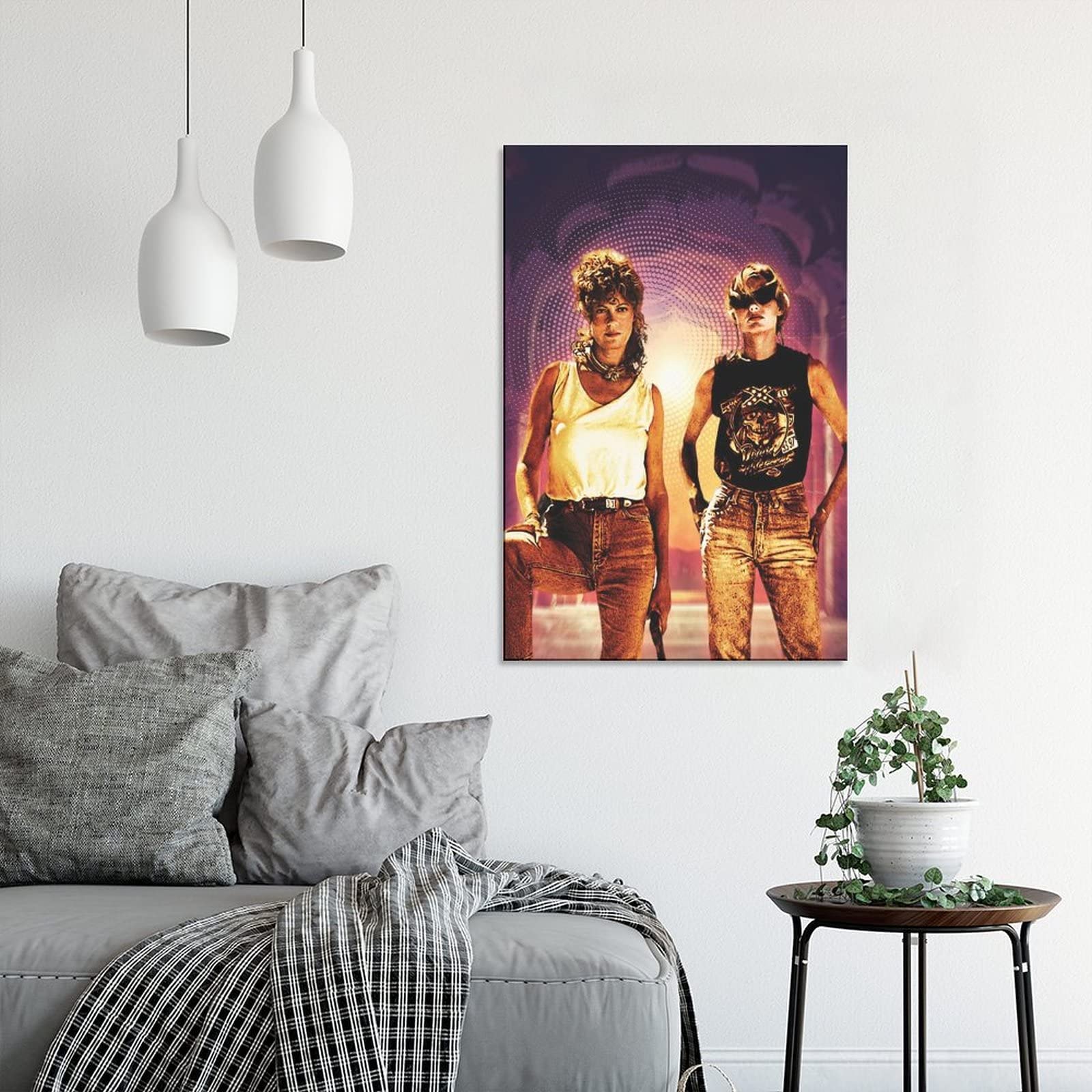 Poster Du Film Thelma Et Louise (4) - Impression Sur Toile - Décoration