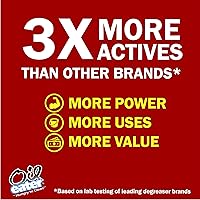 Vista 2 de Oil Eater ORANGE - Limpiador y desengrasante de alta calidad, 32 onzas, para grasa, alquitrán, adhesivo, suciedad, paquete de 2, AOA32119122PK