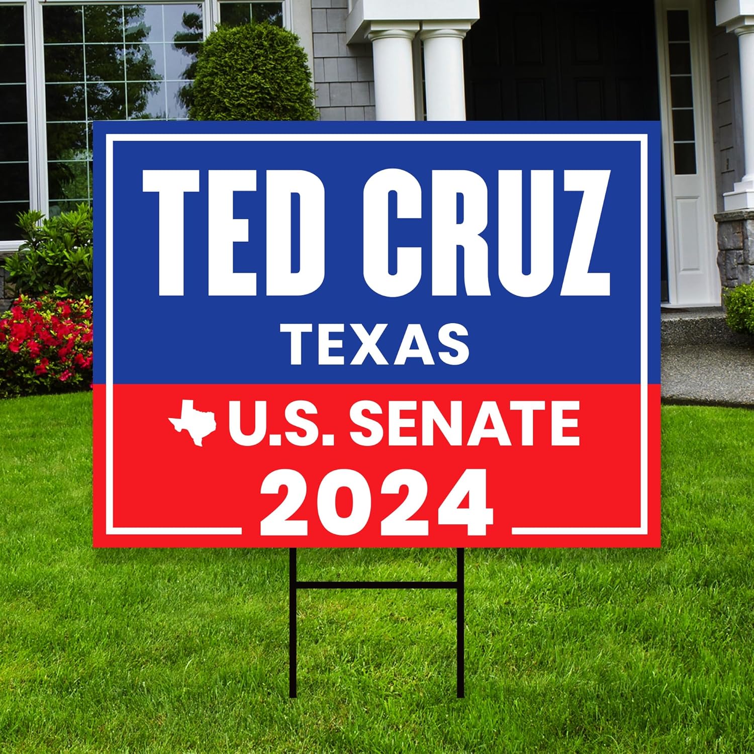 Voila Print Ted Cruz US Senate Yard Sign Coroplast US