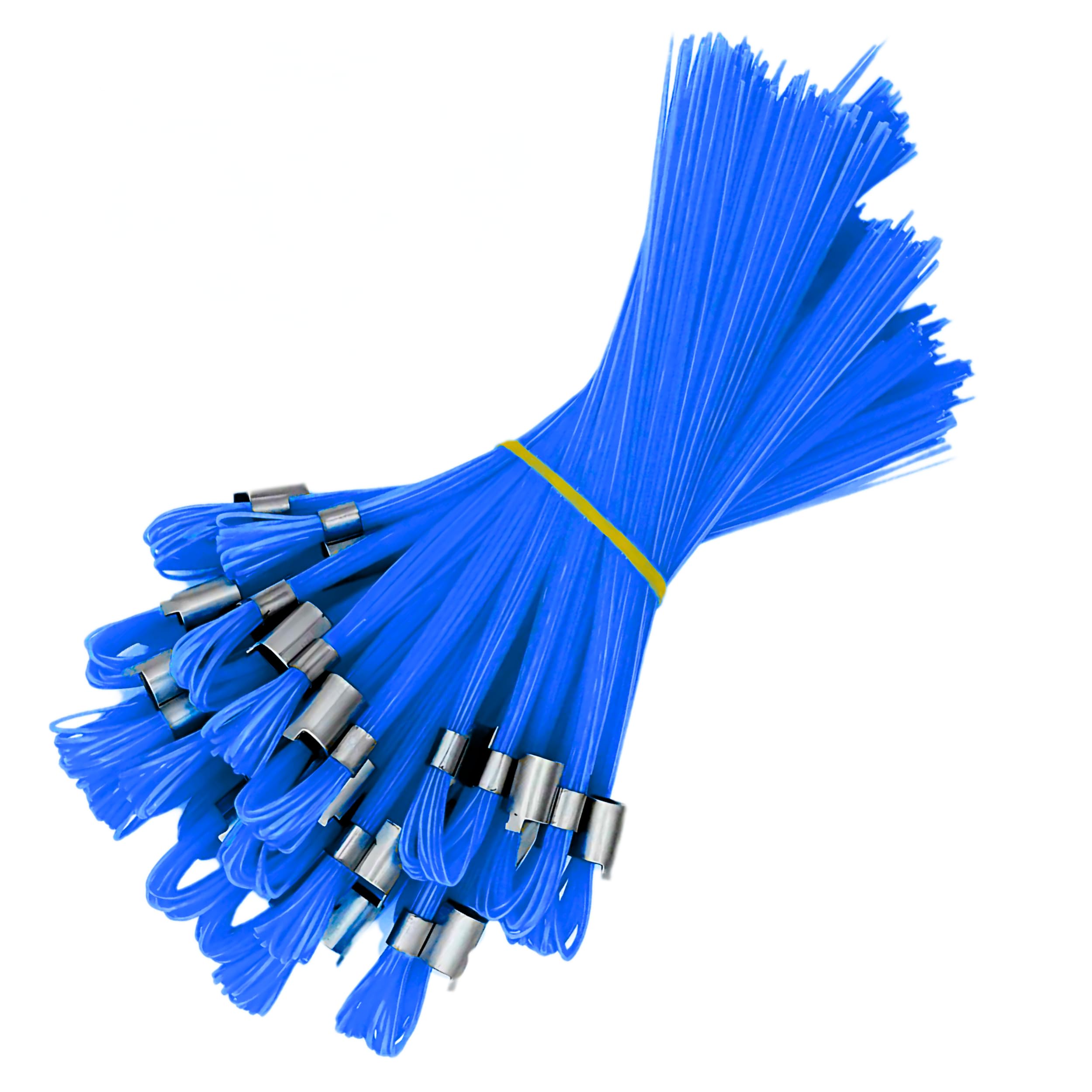 ACE Supply Blue Marking Whiskers - 25 Pack - Durable Marking Whisker Set - Use Survey Whiskers As Survey Stakes, Construction Markers, Or Trail