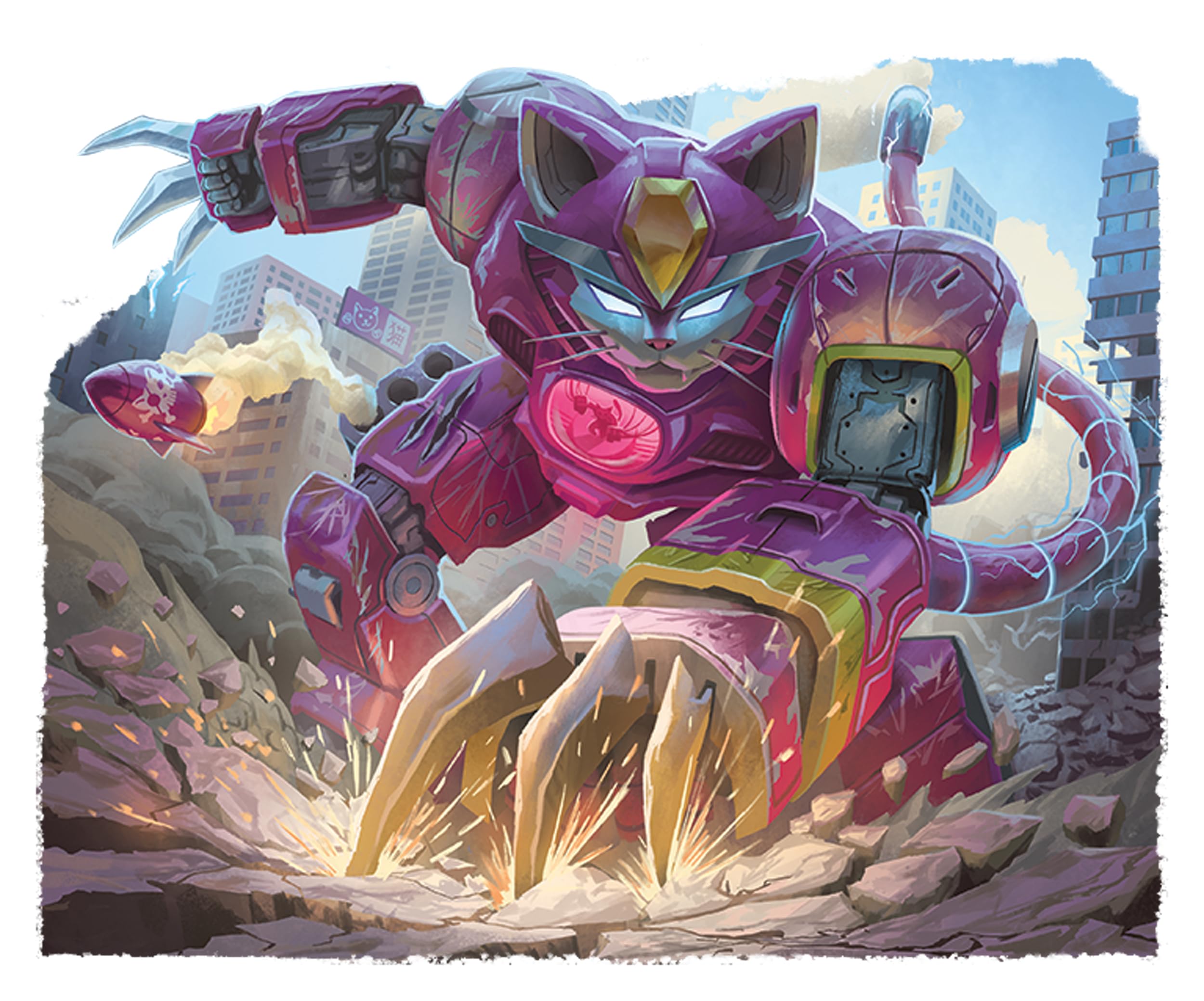 iello | King of Tokyo: pojedynek | gra rodzinna od 8 lat | strategiczna gra w kości dla 2 graczy | ekscytujące walki z potworami z wyjątkowymi supermocami | czas gry ok. 30 minut