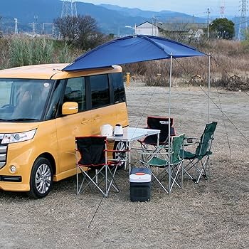 Amazon.co.jp: メルテック(meltec) カーサイドタープ(日除け