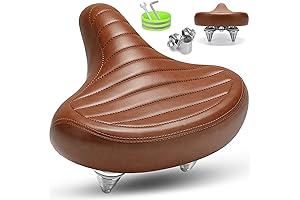 Wide Comfort Bike Seat for Men & Women