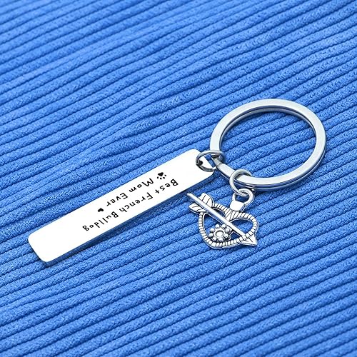 Miniatura 3 de Joyería de bulldog francés para mamá, joyería para perros, regalo para amantes del bulldog francés, regalo para personas de perro, joyería para