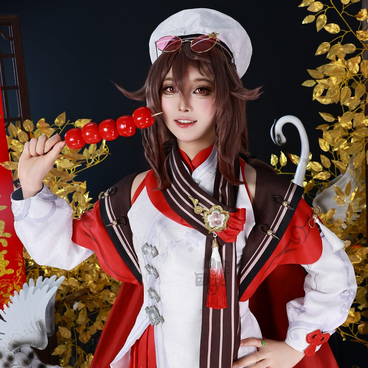 Amazon.co.jp: [CHIASA] 原神 げんしん 胡桃 フータオ コスプレ衣装