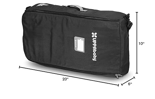 Miniatura 8 de UPPAbaby RumbleSeatMoisés Bolsa de viaje con TravelSafe NegroAzul