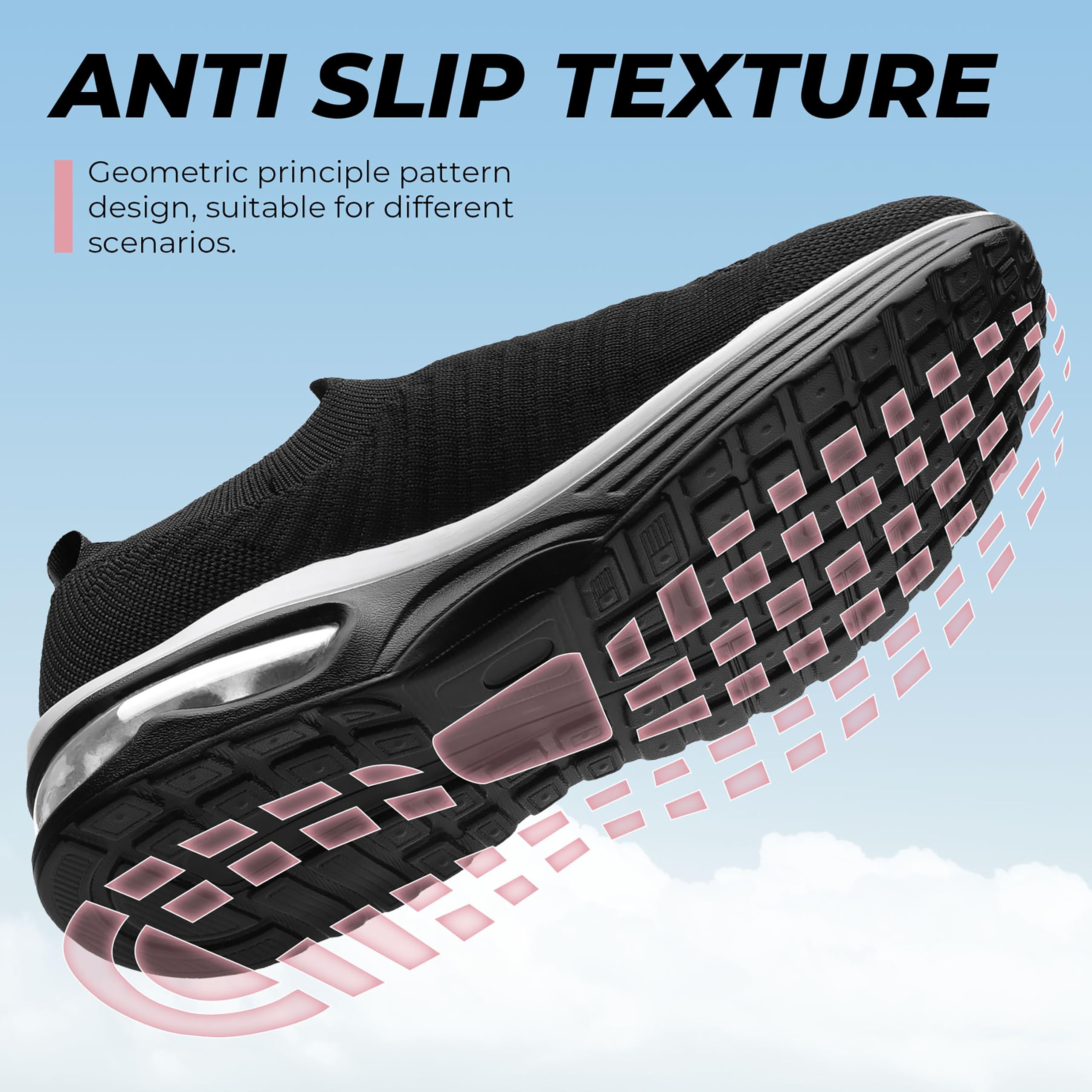 Littleplum Scarpe da Ginnastica da Donna Antiscivolo Scarpe da Ginnastica Traspiranti comode Scarpe da Corsa atletiche 1055