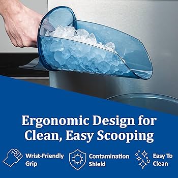 Amazon.com: San Jamar Ergonomic Ice Scoop with Shield and