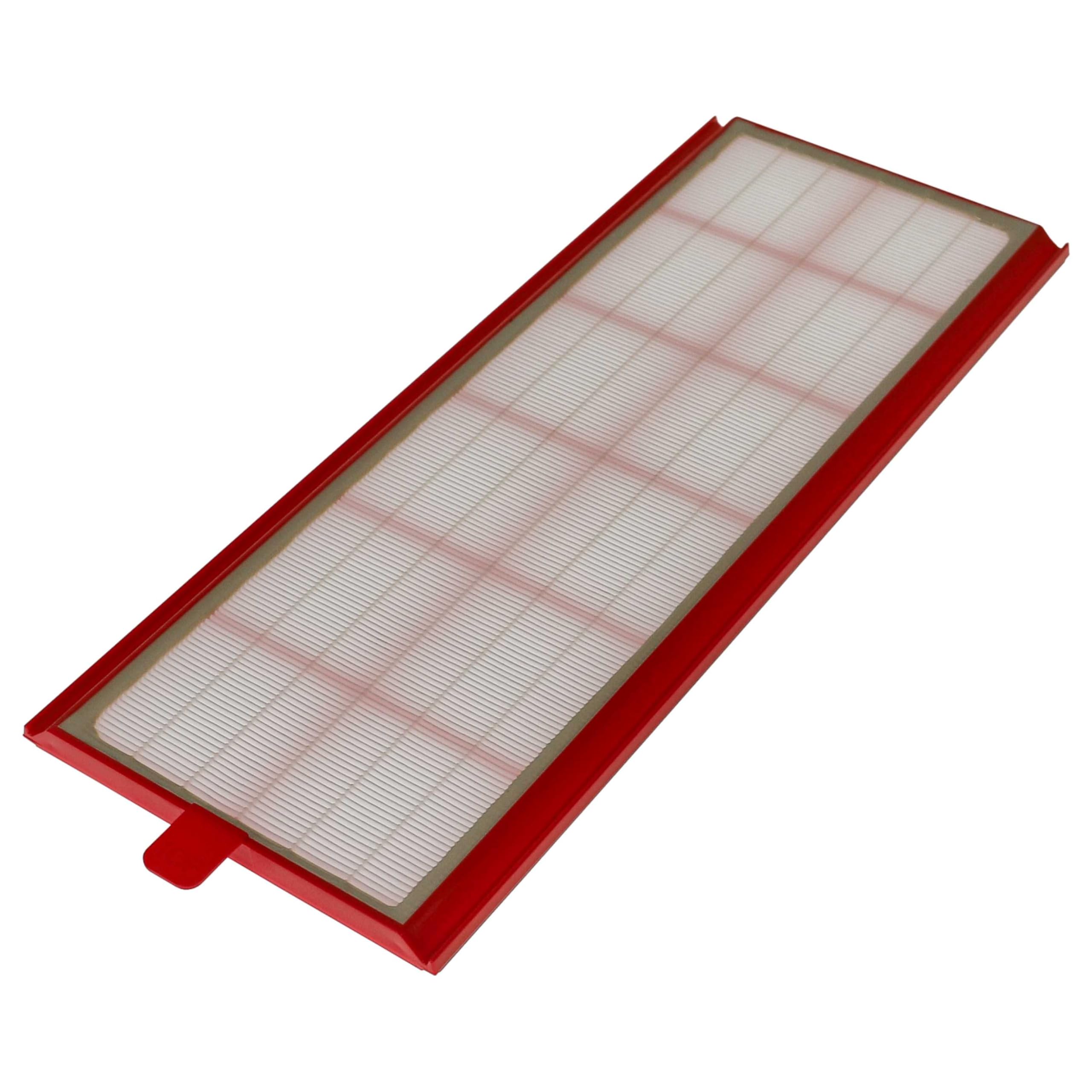 vhbw Lot de filtres Compatible avec Zehnder ComfoAir 350 Appareil de Ventilation - Filtre à air G4 / F7 (8 pcs), Blanc/Rouge/Noir