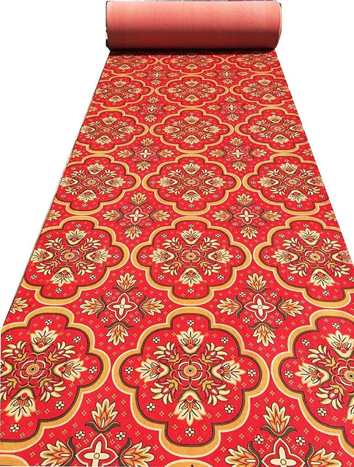 Shanno Carpet Nonwoven Exhibition Acrylic Fiber Fabric Carpet for Wedding Any Event Party Decoration Use for Living Room & School Function Size 6 x 115 Feet